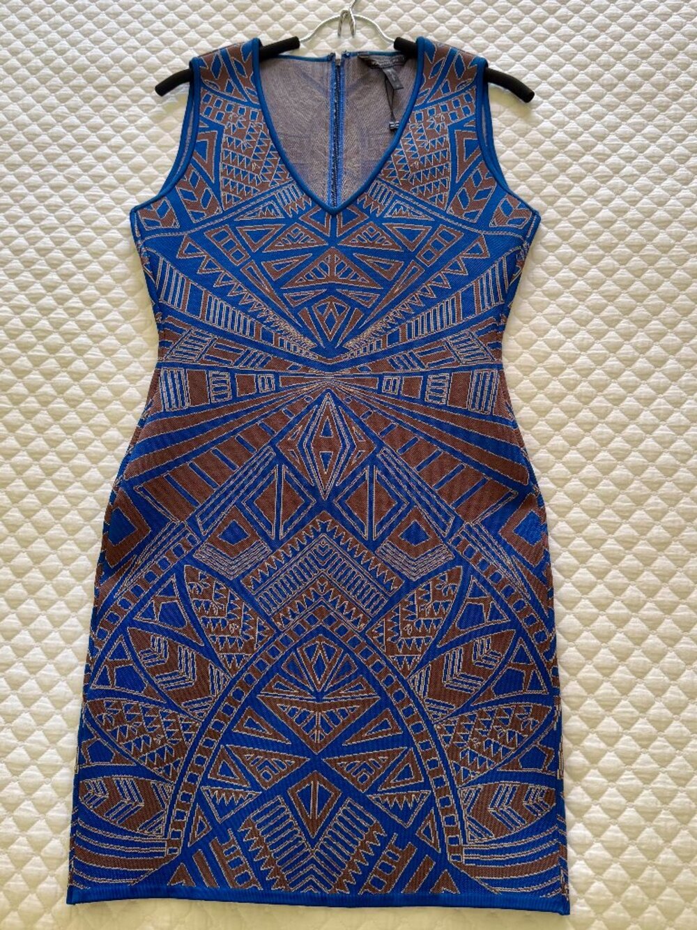 BCBG Max Azria Brand New Dress Summer Jacquard Mini Dress